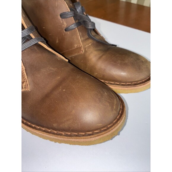 NWOT Rhodes Mason Chukka Boot, Leather Comfort, Size 11, Sand and Gum Brown - Picture 13 of 16